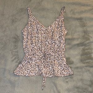 Floral tank top